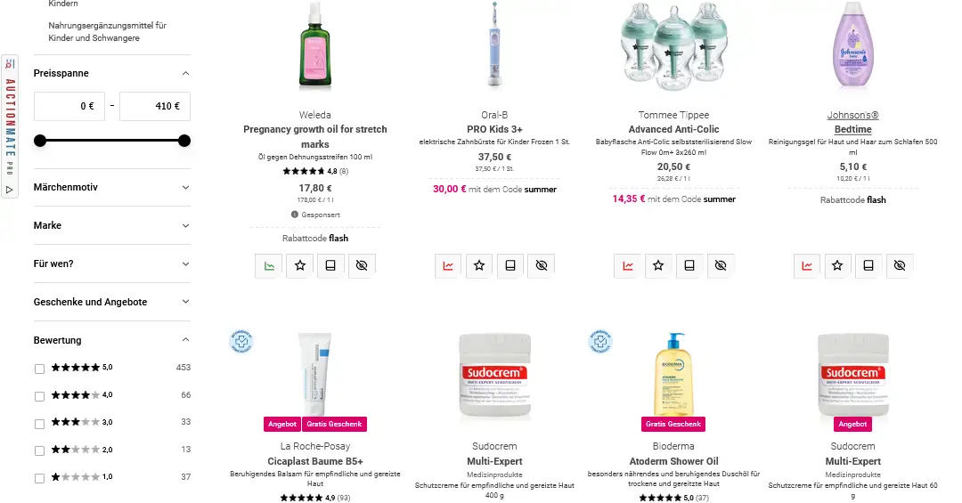Kosmetik- und Parfümangebot bei Notino mit AuctionMate