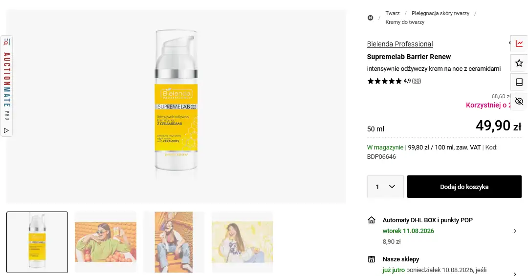 Karta produktu Notino z historią ceny AuctionMate