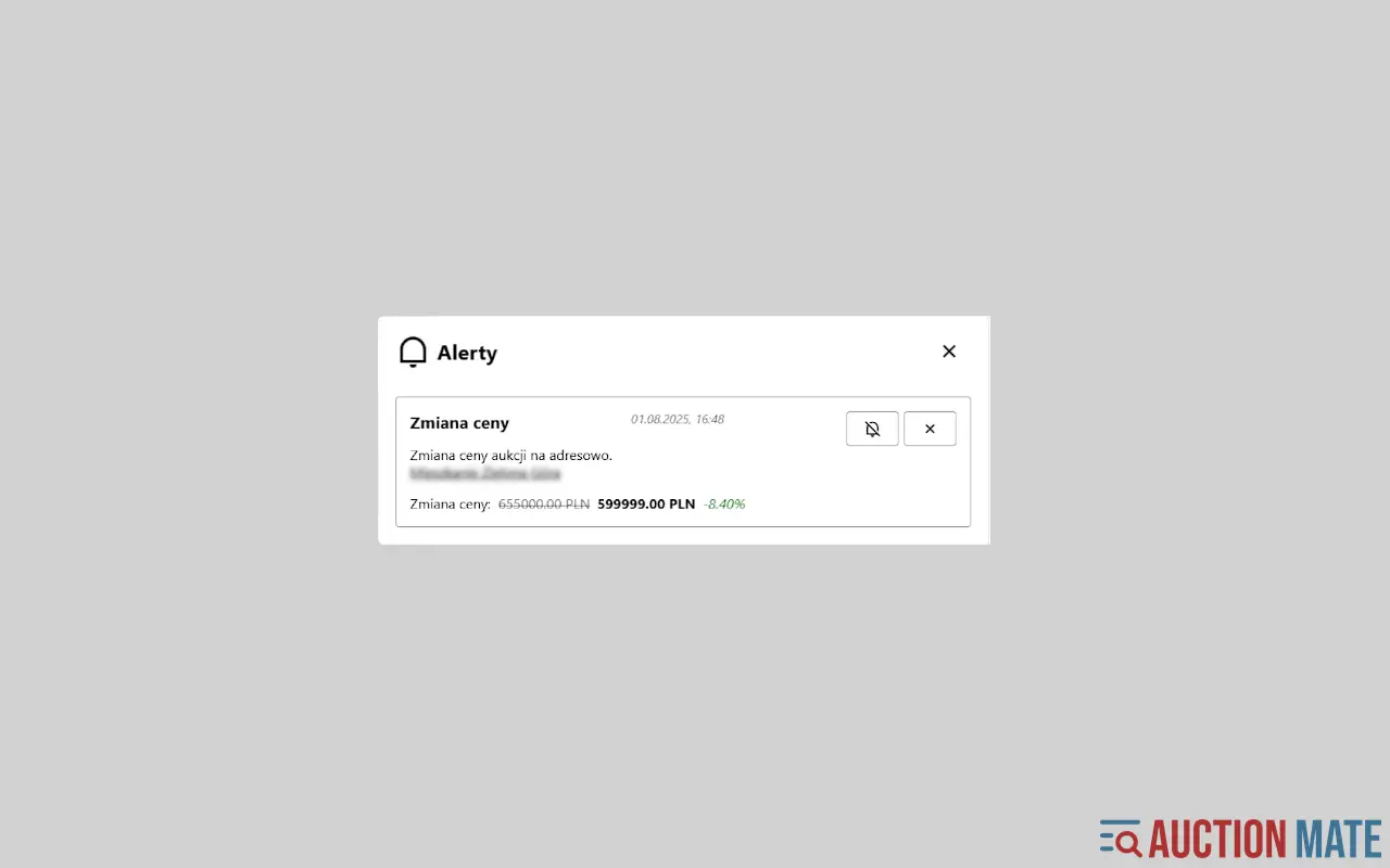 Panel alertów i notatek